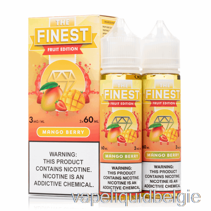 Vape Vloeibare Mangobes - De Beste Fruiteditie - 120 Ml 0 Mg